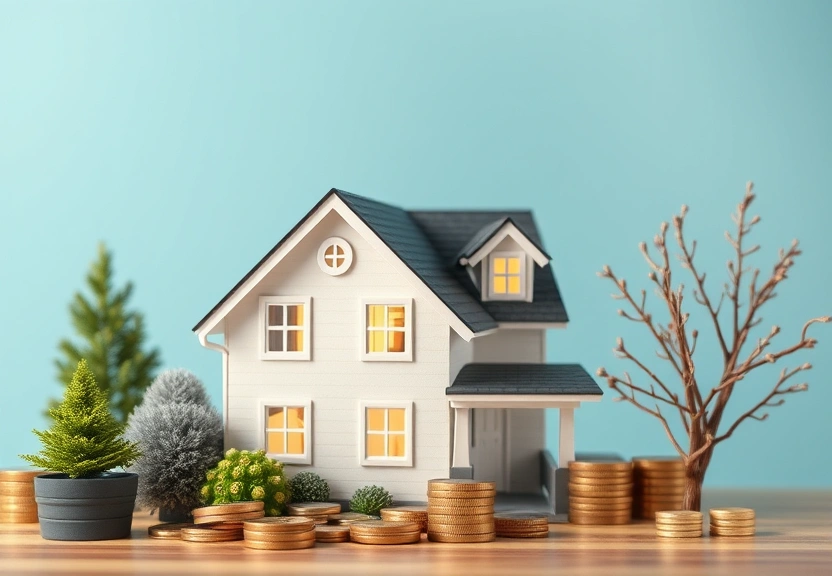 Representação visual de Mortgage Rates Dip This Week Amid Hints of a September Cut