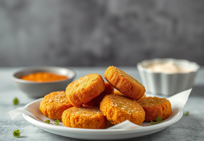 Representação visual de Deliciosos Nuggets Saudáveis e Caseiros para Satisfazer seu Apetite