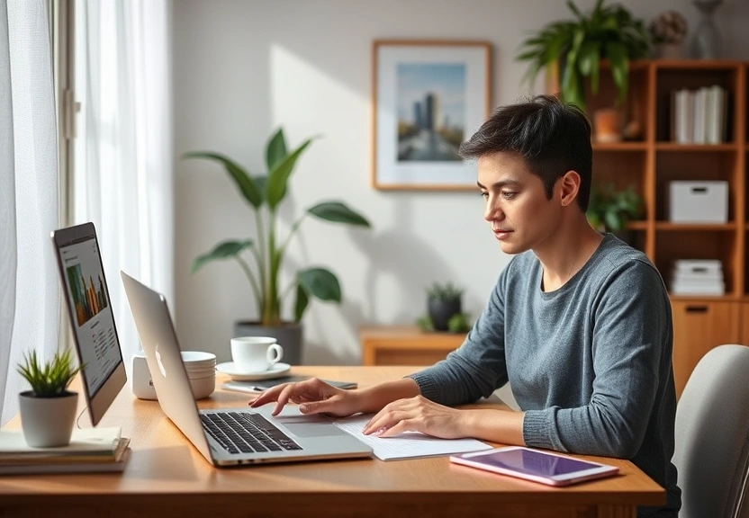 Representação visual de Estudo revela se trabalhar em casa faz bem para a saúde mental - Metrópoles